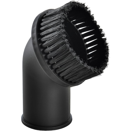 Global Industrial Round Dust Brush Attachment for 18 Gallon Wet Dry Squeegee Vacuum 641419